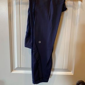 Lululemon leggings with mesh detailing